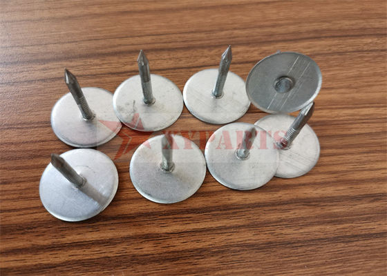 Spinga il tipo giro che di 25MM i perni bassi della saldatura del CD di acciaio inossidabile per la lana di roccia convogliano fisso