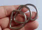 anelli a D del metallo di 25x30mm per lavorazione della coperta di isolamento smontabile