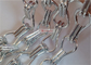 Colore argento delle tende del collegamento a catena di alluminio di 2.0mm per i divisori