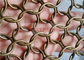 Tenda in maglia ad anello color bronzo 1,5x15 mm per la costruzione di negozi