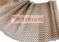Rotolo flessibile capace in metallo Mesh Curtain For Window Sunshade del collegamento a catena di lunghezza