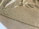 Tessuto flessibile molle di Mesh Gold Aluminum Haute Garments dello zecchino del metallo di 3mm