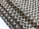 Tenda di alluminio di Chainmail Mesh Fabric Metallic Cloth Metal della stampa del rombo