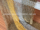 Drappi del Odm Ring Mesh Curtain For Ceiling Treatment del cavo della saldatura del metallo di Chainmail