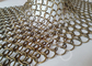 Progettazione e produzione di tende in rete metallica con anelli in acciaio inossidabile