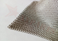 tipo di acciaio inossidabile Mesh Curtain Chainmail Safety Welded di 0.53x3.81mm