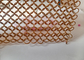 Tende della frangia della posta a catena di acciaio inossidabile 10mm di colore di rame per progettazione architettonica